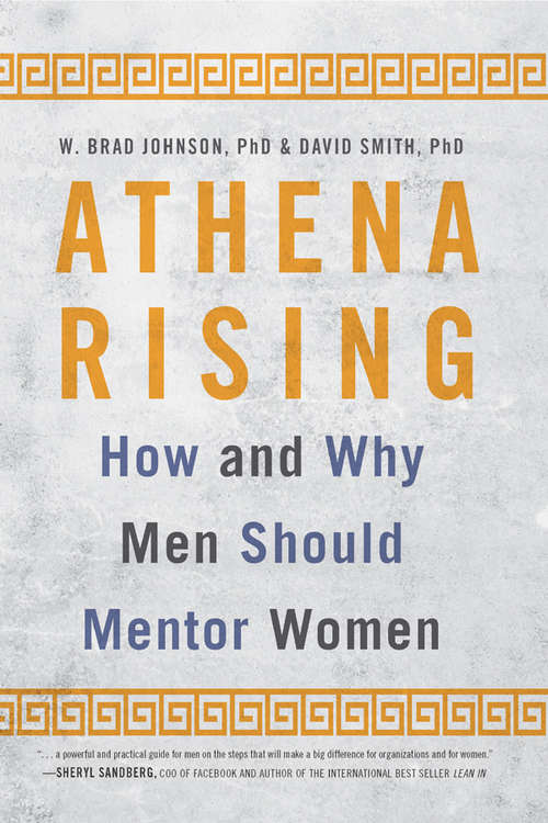 Book cover of Athena Rising: How and Why Men Should Mentor Women