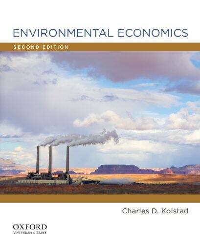 Book cover of Environmental Economics (PDF) (2) (Sinauer)