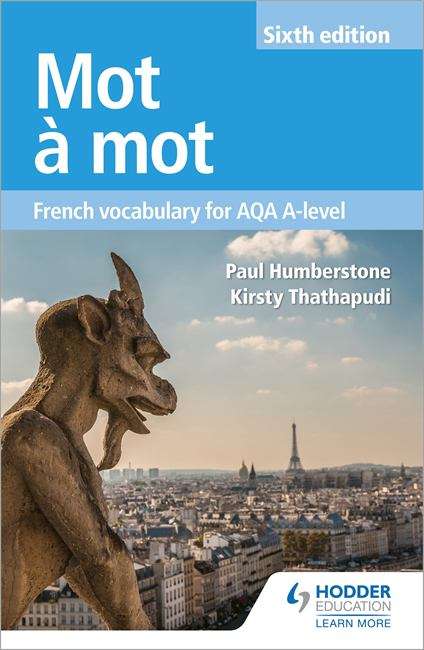 Book cover of Mot À Mot - French Vocabulary For Aqa A-level (PDF)
