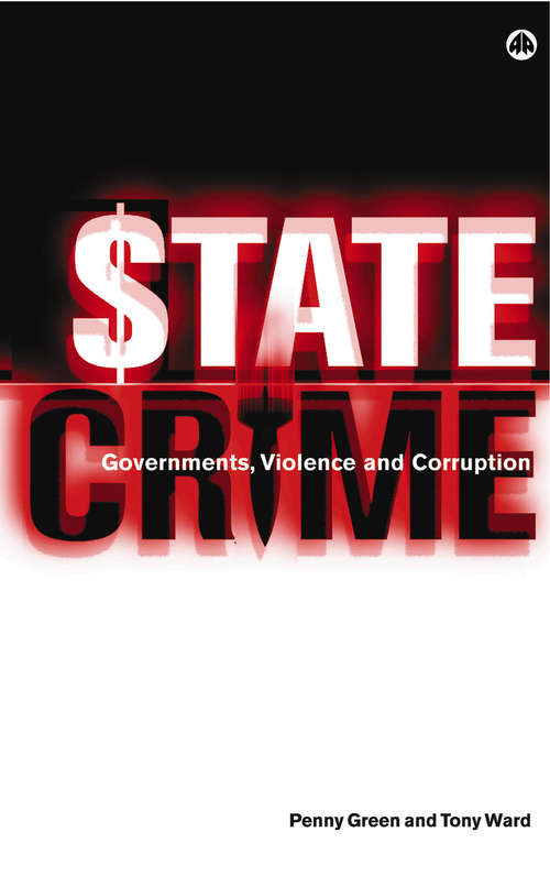Book cover of State Crime: Governments, Violence and Corruption