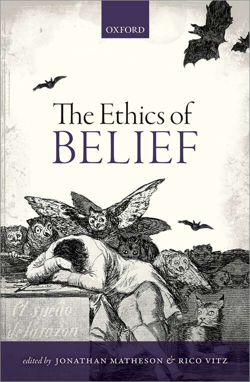 Book cover of The Ethics of Belief