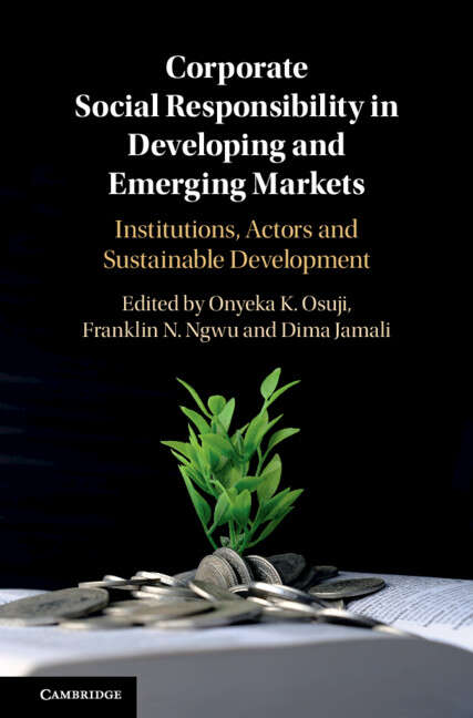 Book cover of Corporate Social Responsibility in Developing and Emerging Markets: Institutions, Actors and Sustainable Development