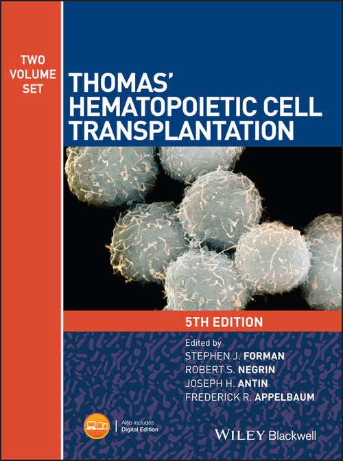 Book cover of Thomas' Hematopoietic Cell Transplantation: Stem Cell Transplantation (5)