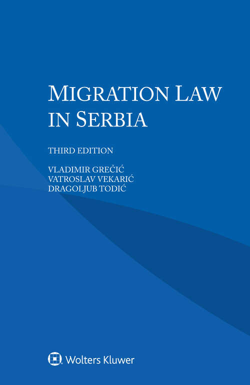Book cover of Migration Law in Serbia (3)
