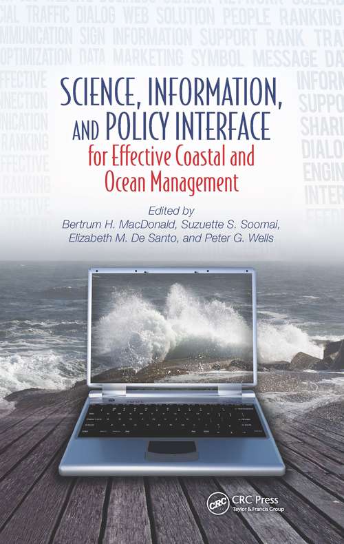 Book cover of Science, Information, and Policy Interface for Effective Coastal and Ocean Management