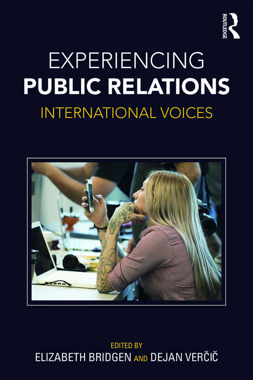 Book cover of Experiencing Public Relations: International Voices