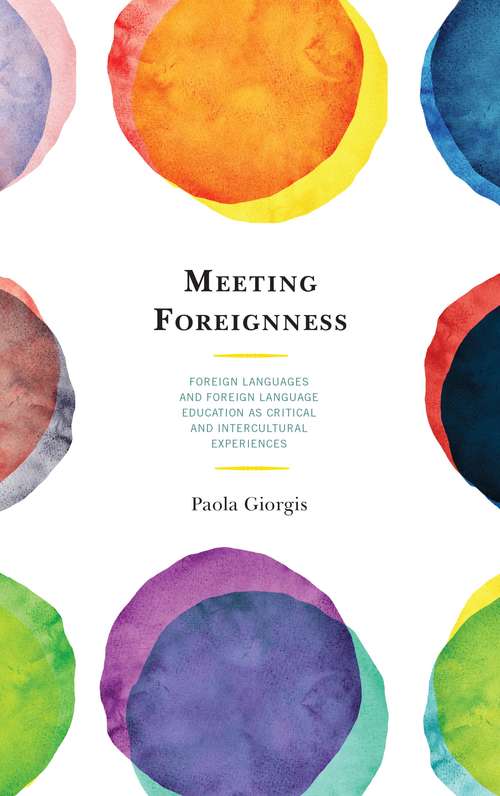 Book cover of Meeting Foreignness: Foreign L (PDF)
