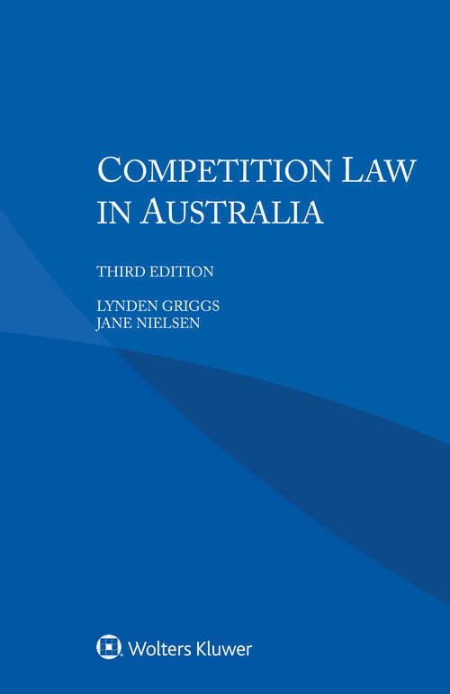Book cover of Competition Law in Australia (3)
