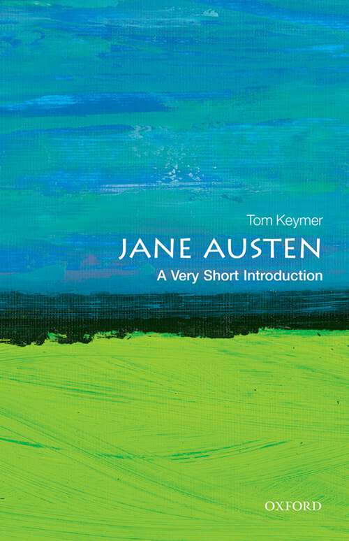 Book cover of Jane Austen: A Very Short Introduction (Very Short Introductions)