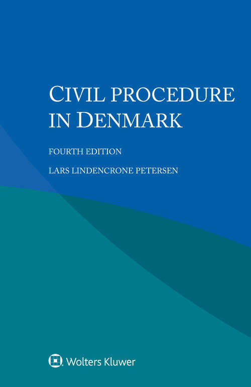 Book cover of Civil Procedure in Denmark