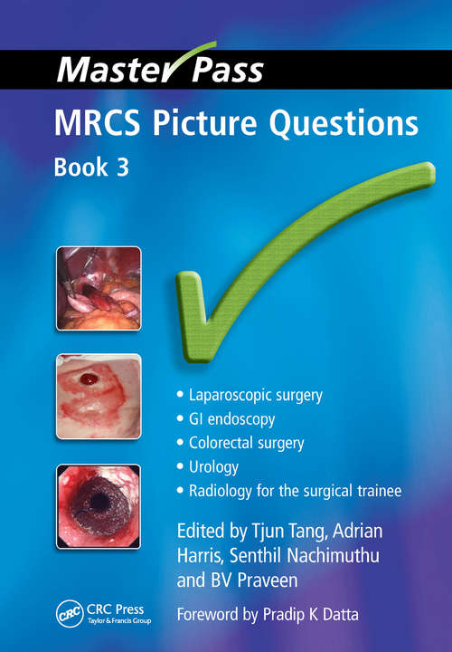 Book cover of MRCS Picture Questions: Bk. 3 (MasterPass)