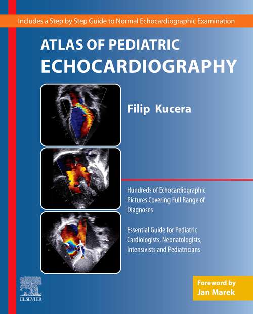 Book cover of Atlas of Pediatric Echocardiography