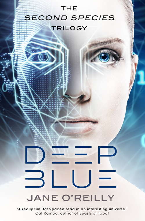 Book cover of Deep Blue (Second Species Trilogy)