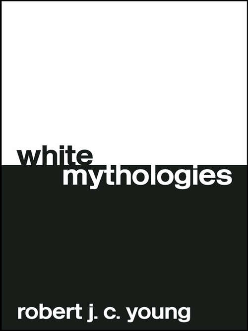 Book cover of White Mythologies