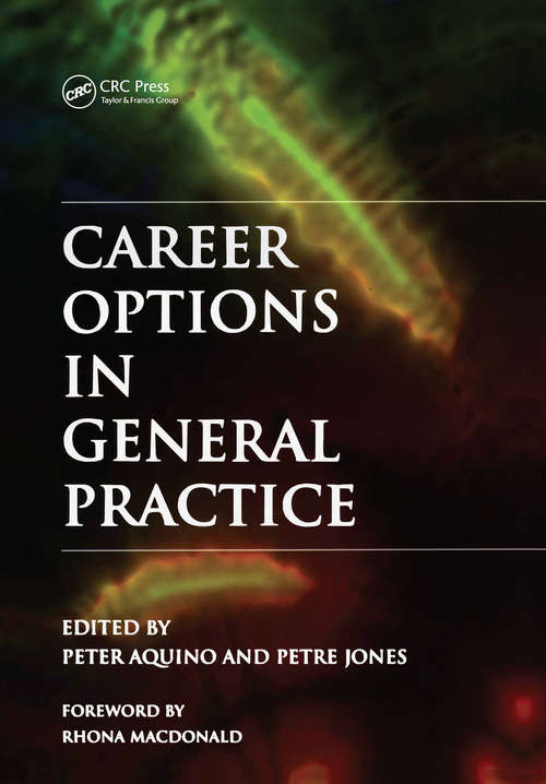 Book cover of Career Options in General Practice