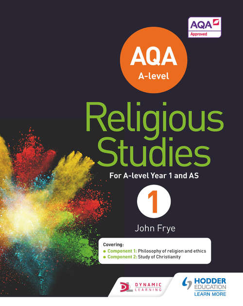 Book cover of AQA A-level Religious Studies Year 1: Including AS