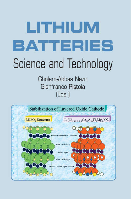 Book cover of Lithium Batteries: Science and Technology (1st ed. 2003)