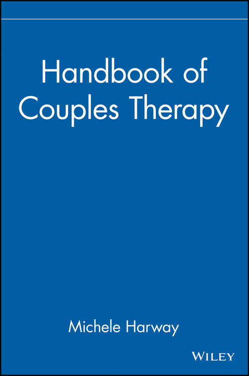 Book cover of Handbook of Couples Therapy