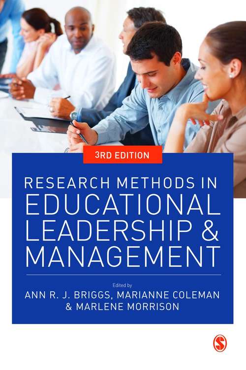 Book cover of Research Methods in Educational Leadership and Management