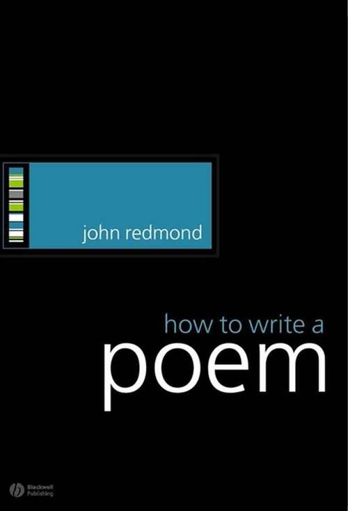 Book cover of How to Write a Poem (How to Study Literature)