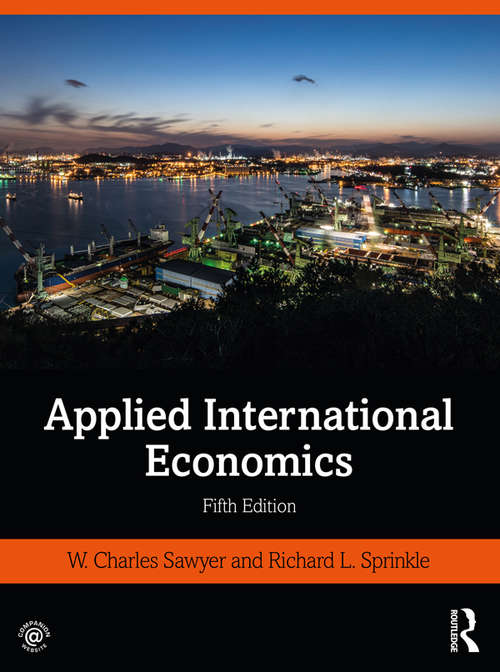 Book cover of Applied International Economics (5)