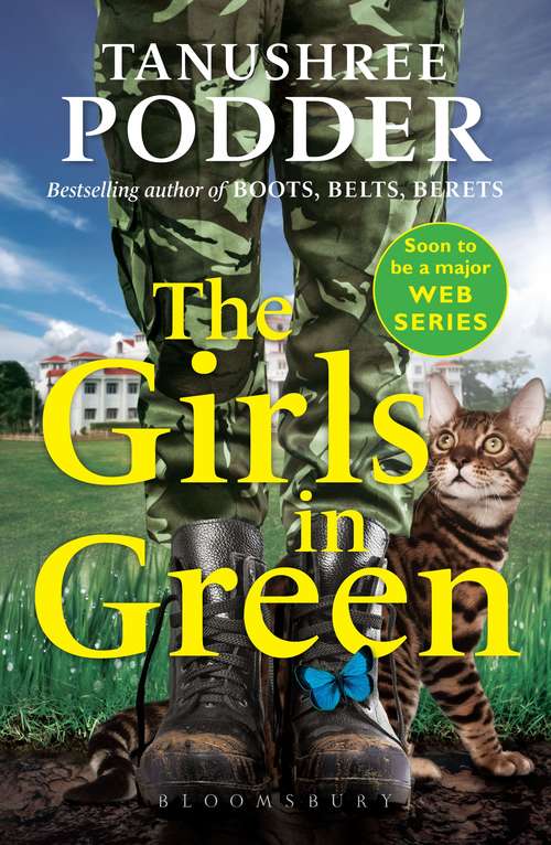 Book cover of The Girls in Green: Soon to be a major web series