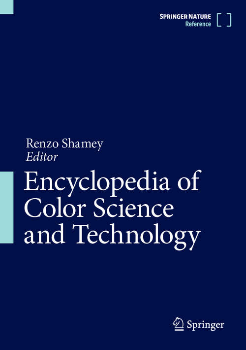 Book cover of Encyclopedia of Color Science and Technology (2)