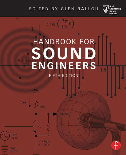 Book cover of Handbook for Sound Engineers (5) (Audio Engineering Society Presents)