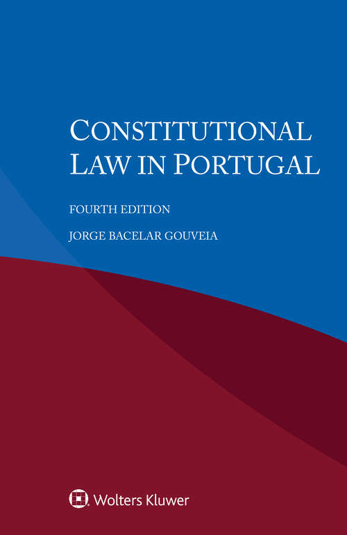 Book cover of Constitutional Law in Portugal