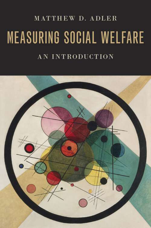 Book cover of Measuring Social Welfare: An Introduction