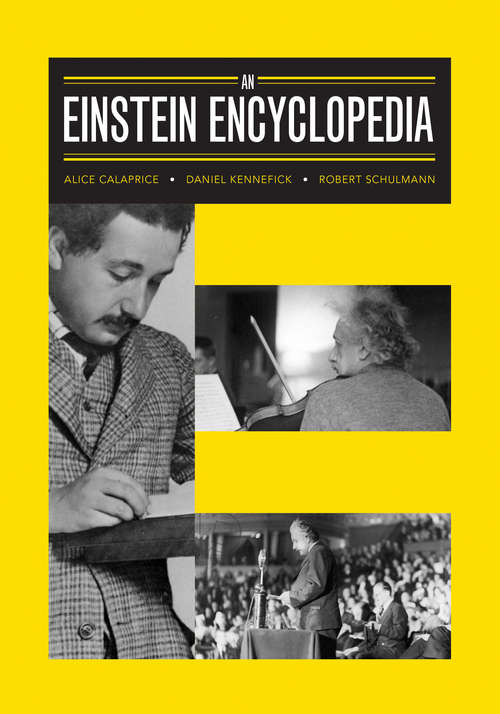 Book cover of An Einstein Encyclopedia (PDF)