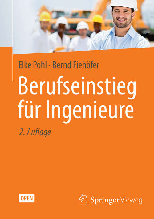 Book cover of Berufseinstieg für Ingenieure (2. Aufl. 2016)