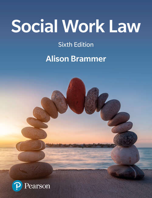 Book cover of Social Work Law