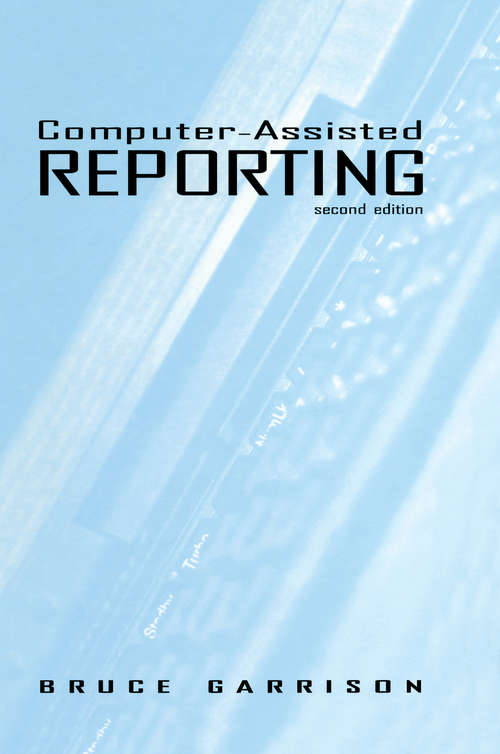 Book cover of Computer-assisted Reporting