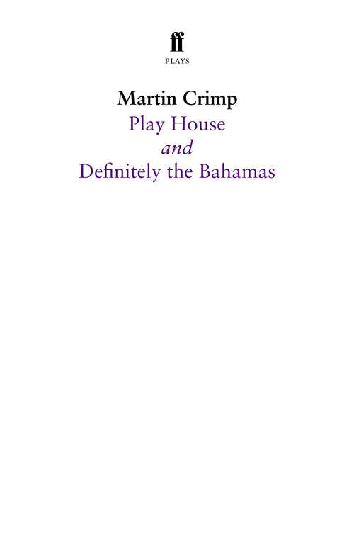 Book cover of Definitely the Bahamas and Play House (Main)