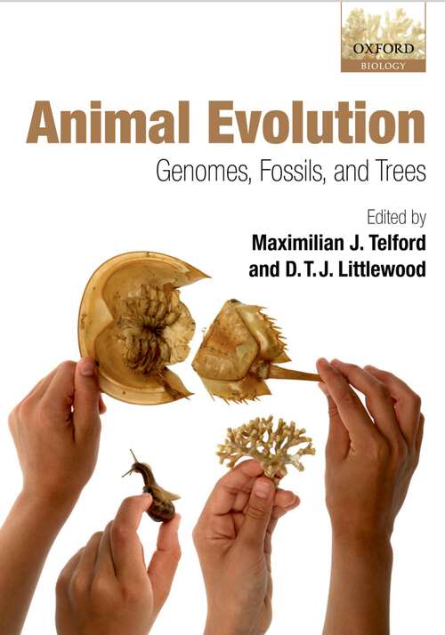 Book cover of Animal Evolution: Genomes, Fossils, and Trees