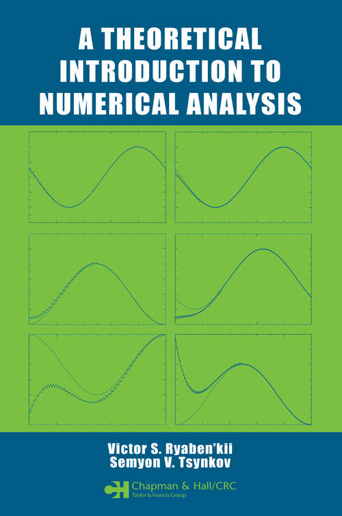 Book cover of A Theoretical Introduction to Numerical Analysis