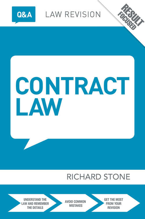 Book cover of Q&A Contract Law (Questions and Answers)