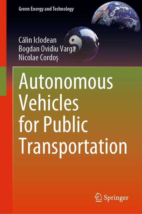 Book cover of Autonomous Vehicles for Public Transportation (1st ed. 2022) (Green Energy and Technology)
