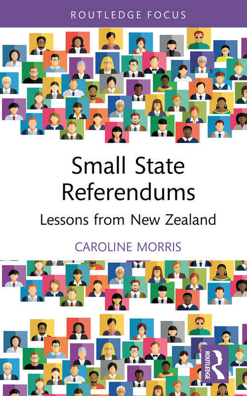 Book cover of Small State Referendums: Lessons from New Zealand