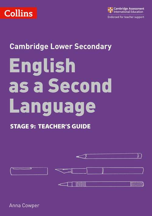 Book cover of Cambridge Lower Secondary English as a Second Language Stage 9: Teacher's Guide (PDF)