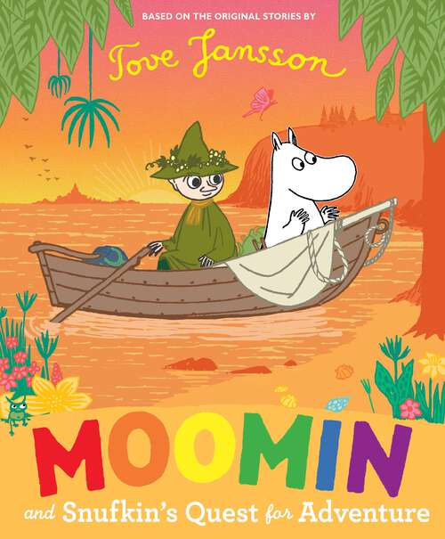 Book cover of Moomin and Snufkin’s Quest for Adventure