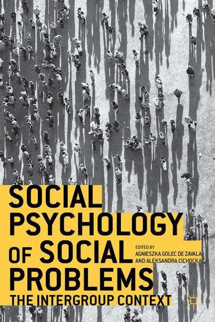 Book cover of Social Psychology of Social Problems: The Intergroup Context (PDF)