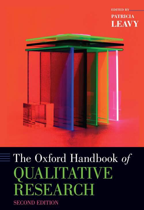 Book cover of The Oxford Handbook of Qualitative Research (Oxford Handbooks)