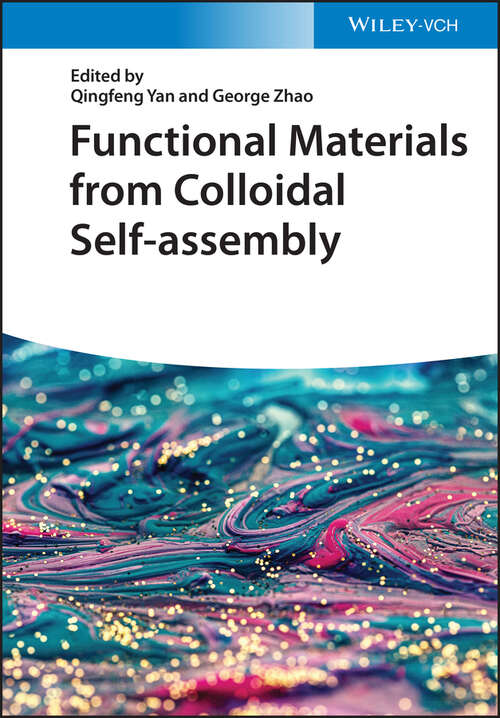 Book cover of Functional Materials from Colloidal Self-assembly