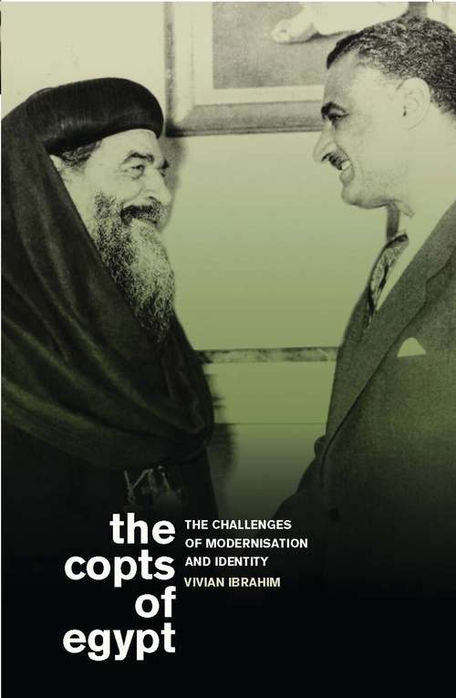 Book cover of The Copts of Egypt: The Challenges of Modernisation and Identity