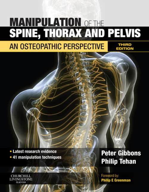 Book cover of Manipulation of the Spine, Thorax and Pelvis E-Book: Manipulation of the Spine, Thorax and Pelvis E-Book (3)