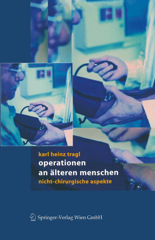 Book cover of Operationen an älteren Menschen (2004)