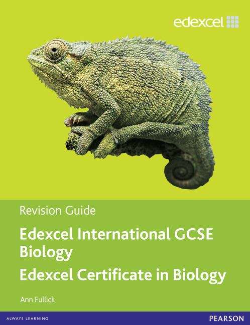 Book cover of Edexcel International GCSE (IGCSE) Biology Revision Guide with Student CD (1st edition) (PDF)