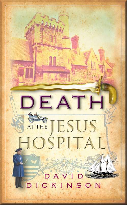 Book cover of Death at the Jesus Hospital (Lord Francis Powerscourt)